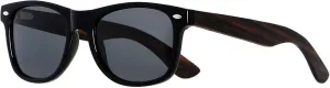 ANDWOOD Wood Sunglasses Polarized for Men Women Uv Protection Wooden Bamboo Frame Mirrored Sun Glasses