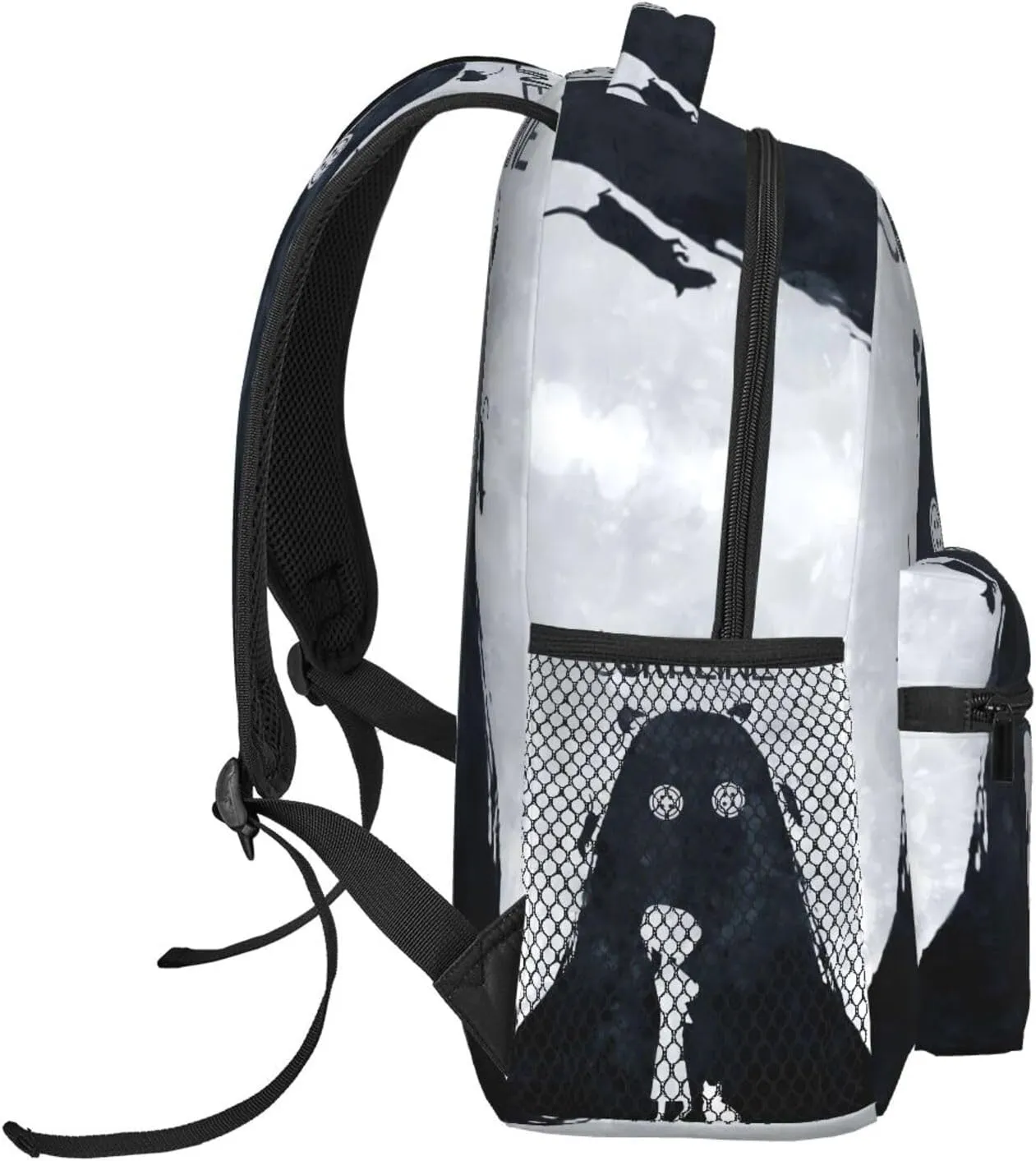 Animated Cora'Lines Movie Backpack Horror Travel Casual Daypack Lightweight Laptop Bag Outdoor Knapsack Multi-Function Bookbag