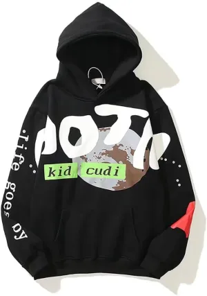AONUOWE Unisex Hoodie Lucky Me I See Hoodie Hip Hop Sweatshirts Couple Pullover Tops