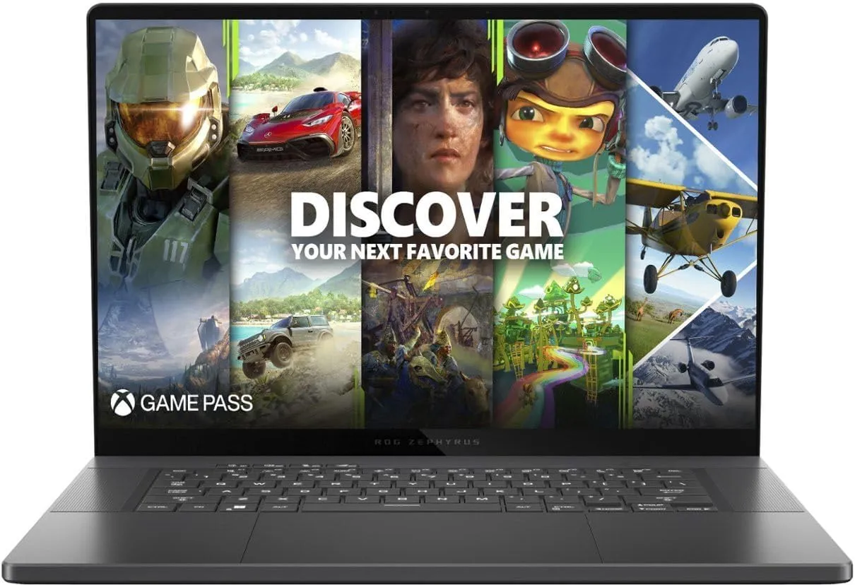 ASUS ROG Zephyrus G16 Gaming Laptop | 16" 2560x1600 OLED 240Hz 500nit | Intel 16-core Ultra 9 185H | 16GB DDR5 1TB SSD | GeForce RTX 4070 | Backlit Thunderbolt Win11Pro w/DLCA Accessory