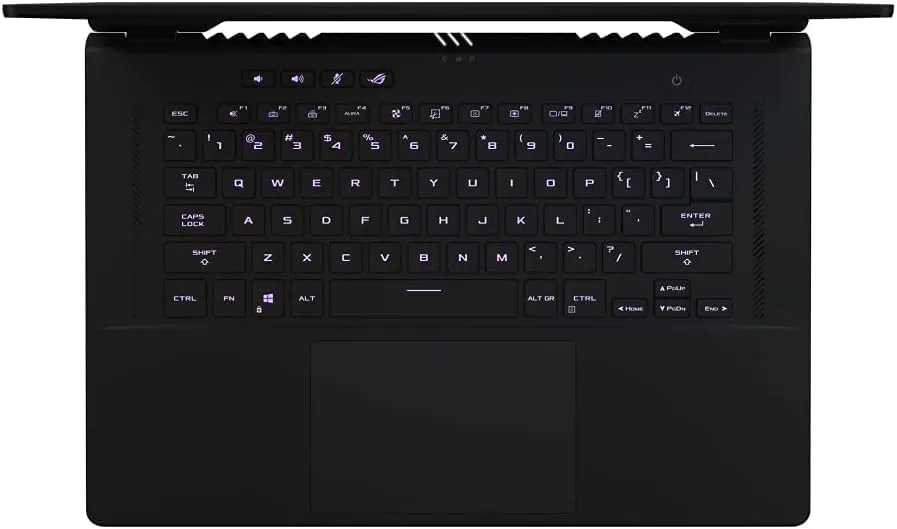 ASUS ROG Zephyrus M16 16″ WQXGA (2560×1600) 165Hz Gaming Laptop - 12th Gen Intel Core i9-12900H 14-Core up to 5.0 GHz CPU, 32GB RAM, 4TB NVMe SSD, GeForce RTX 3070 Ti 8GB GDDR6, Windows 11 Home