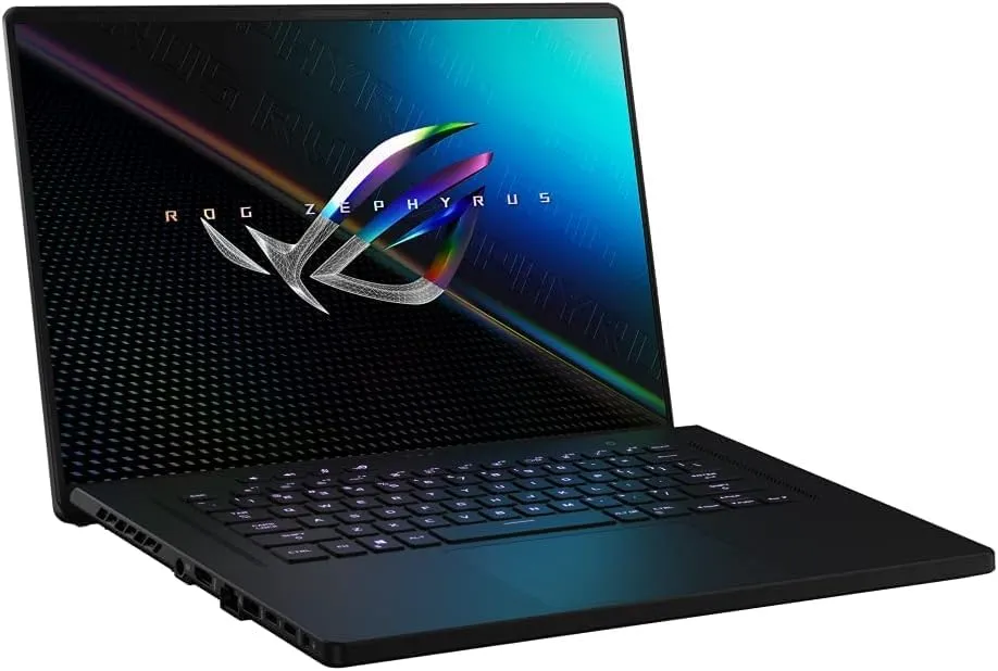 ASUS ROG Zephyrus M16 16″ WQXGA (2560×1600) 165Hz Gaming Laptop - 12th Gen Intel Core i9-12900H 14-Core up to 5.0 GHz CPU, 32GB RAM, 4TB NVMe SSD, GeForce RTX 3070 Ti 8GB GDDR6, Windows 11 Home