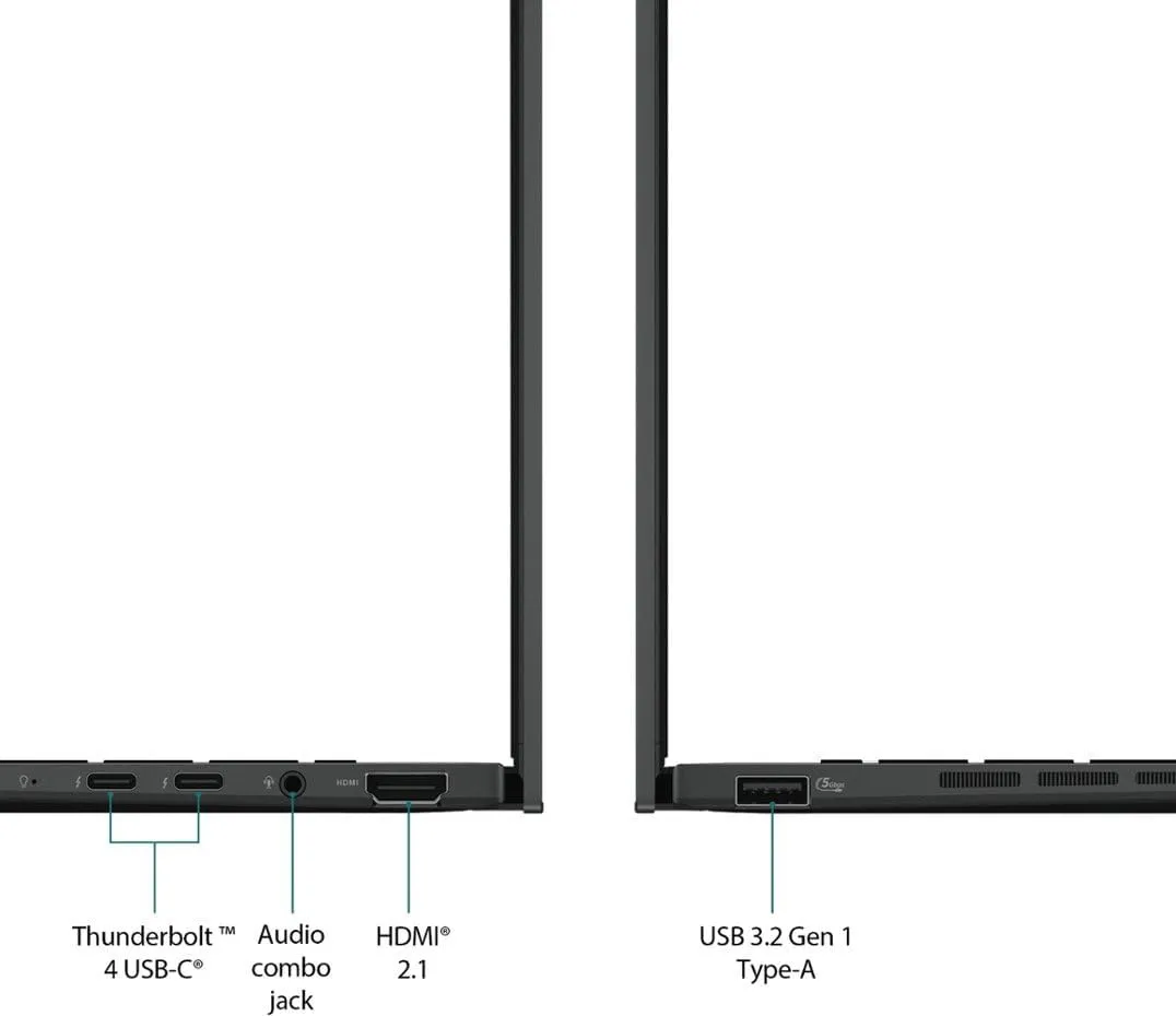 ASUS Zenbook 14 OLED 2024 Business Laptop 14" WUXGA Touchscreen 16-Core Intel Ultra 7155H 16GB LPDDR5 1TB SSD Intel ARC Graphics Thunderbolt 4 Wi-Fi 6E Backlit Keyboard Win11 Home w/ONT 32GB USB