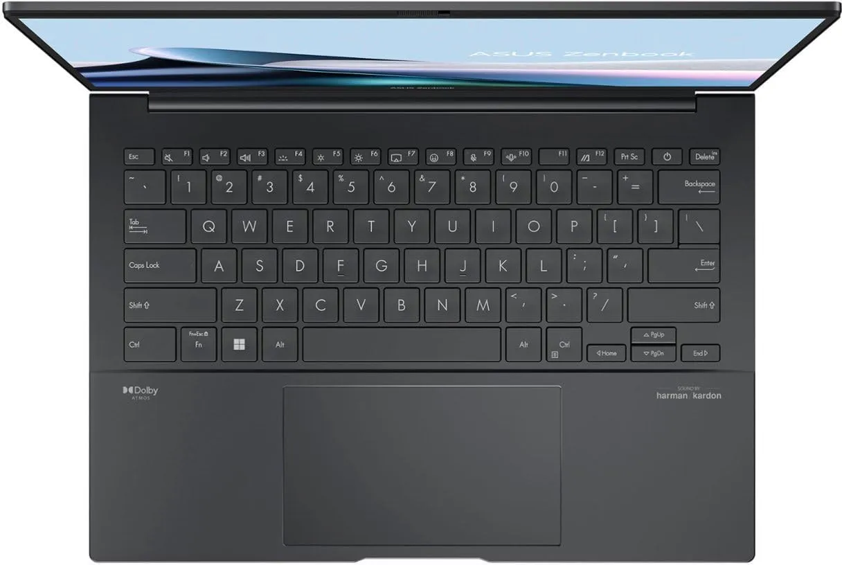 ASUS Zenbook 14 OLED 2024 Business Laptop 14" WUXGA Touchscreen 16-Core Intel Ultra 7155H 16GB LPDDR5 1TB SSD Intel ARC Graphics Thunderbolt 4 Wi-Fi 6E Backlit Keyboard Win11 Home w/ONT 32GB USB