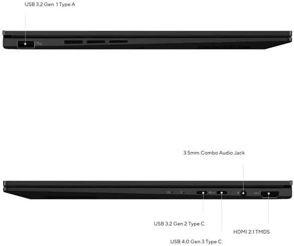 ASUS Zenbook 14 OLED Laptop 2024-14" WUXGA Touch AMD Radeon Graphics - AMD Ryzen 7 8840HS 8 Cores - 16GB LPDDR5 1TB NVMe SSD - Backlit Keyboard Wi-Fi 6E - Win11 Pro 32GB USB - Jade Black