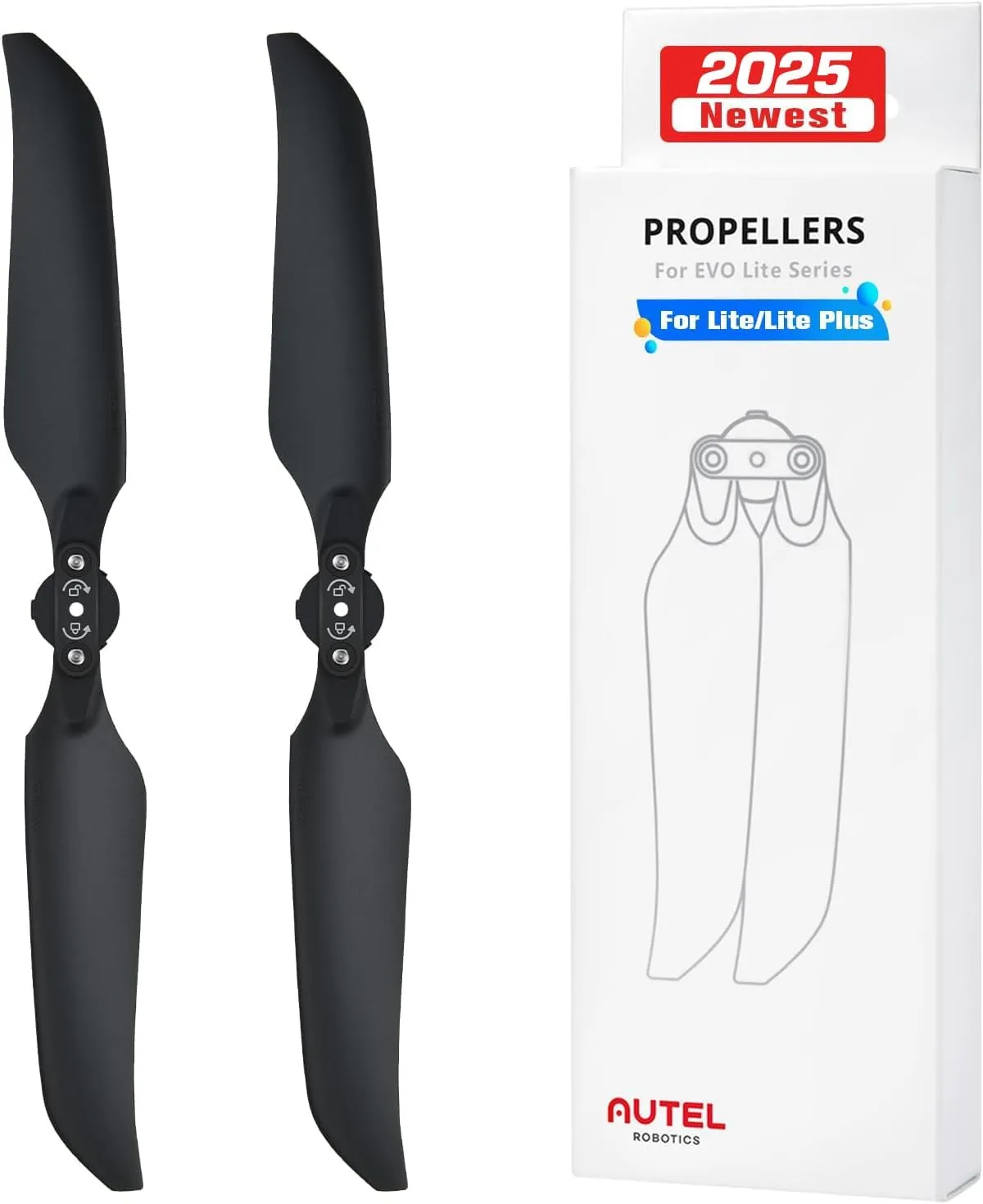 Autel Robotics EVO Lite Low-Noise Propeller Folding Quadcopter Propeller Parts General Propeller Accessories for Autel EVO Lite/Lite / Lite Plus Drone (1 Pair)