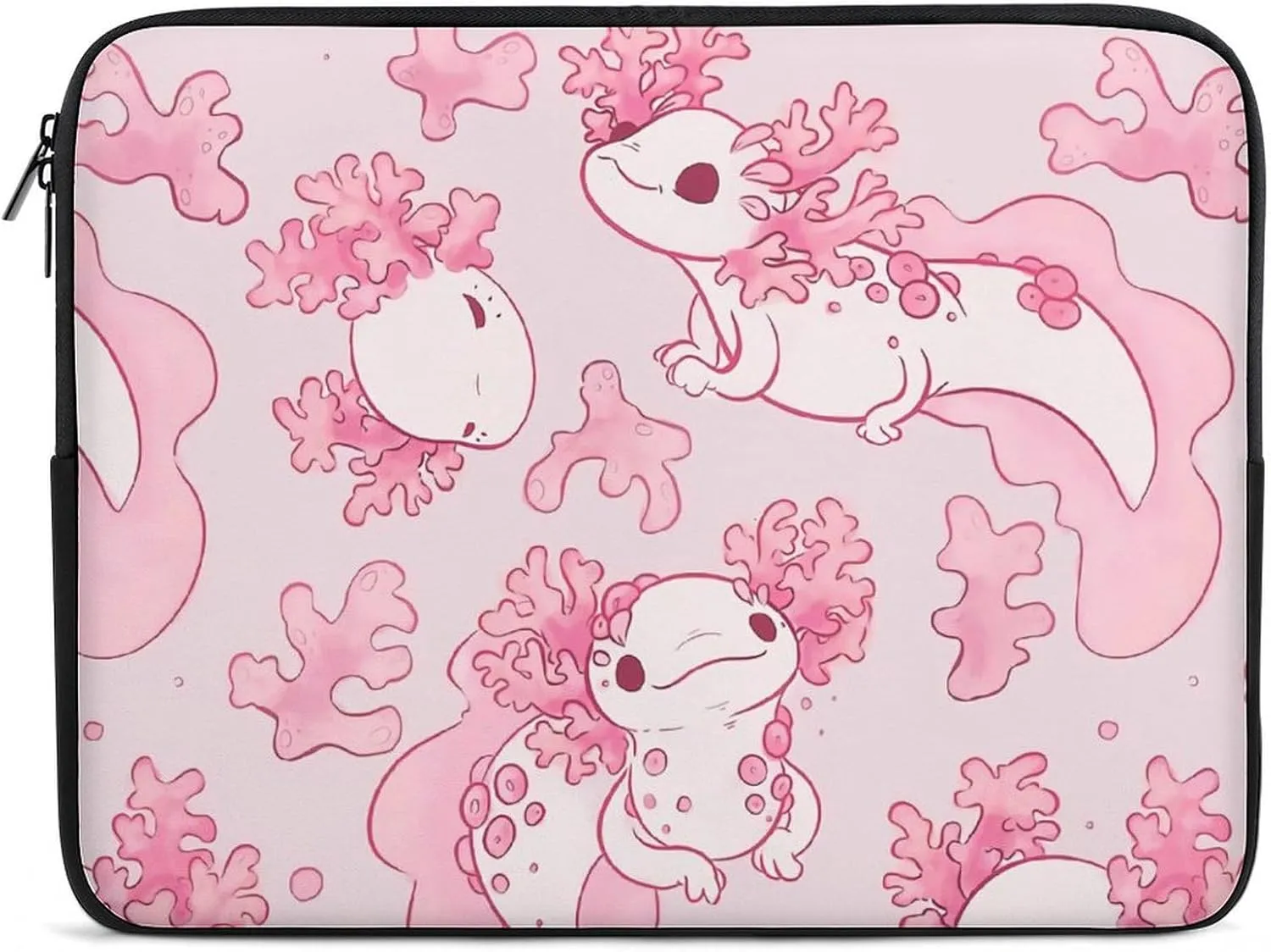 Axolotls Pattern All Print Hands Free Withdrawal Laptop Bag Unisex