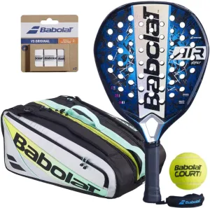 Babolat Air Viper 2.5 Padel Racket – Optional Bag, Balls, Overgrips, Additional Rackets - Customize Your Kit