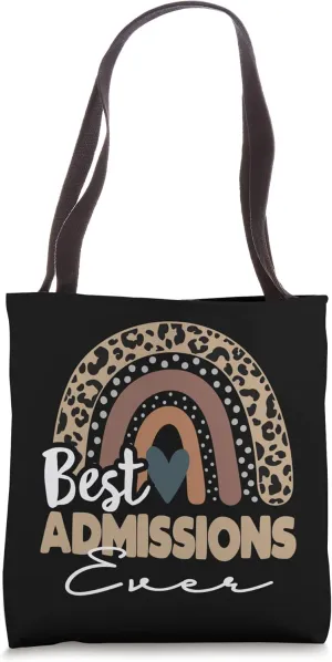 Back To School Boho Rainbow, Admissions Tote Bag