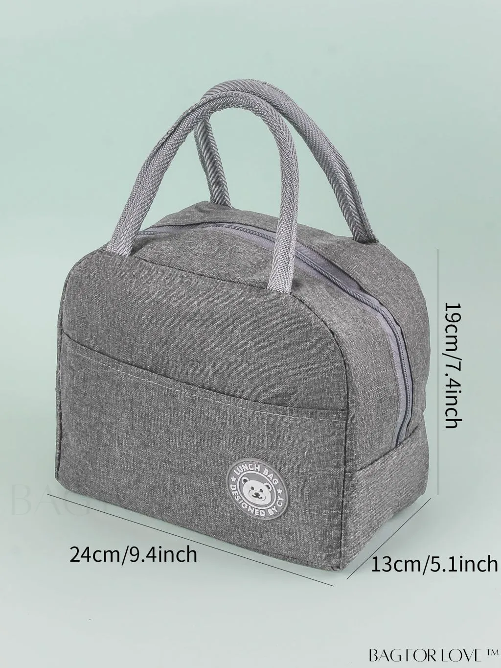 BagForLove - Cartoon Bear Design Lunch Bag: Picnic-Ready, Insulated, and Thermal