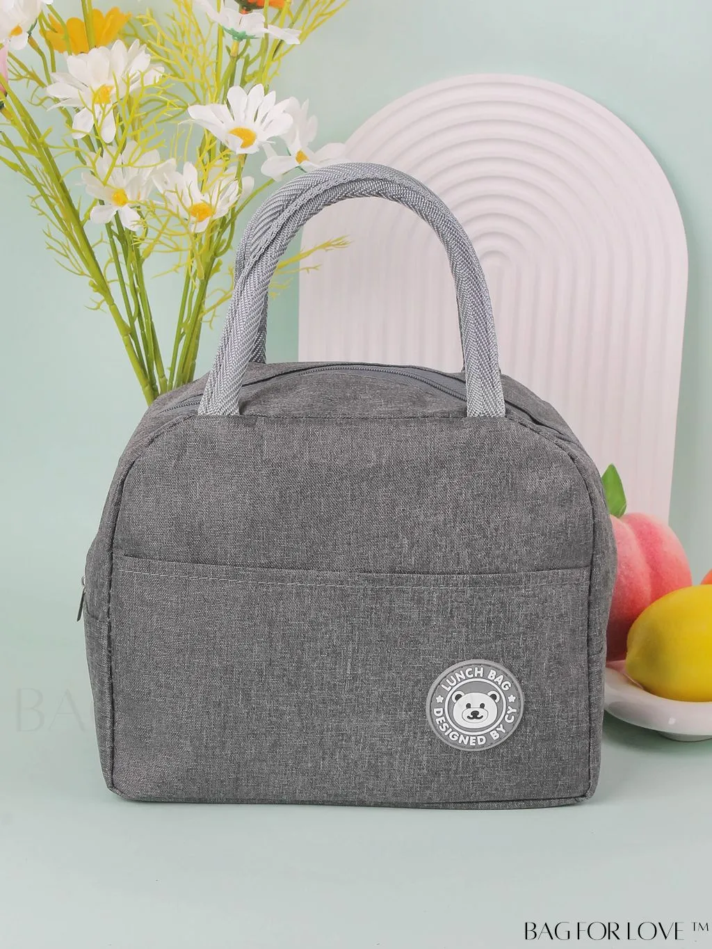BagForLove - Cartoon Bear Design Lunch Bag: Picnic-Ready, Insulated, and Thermal