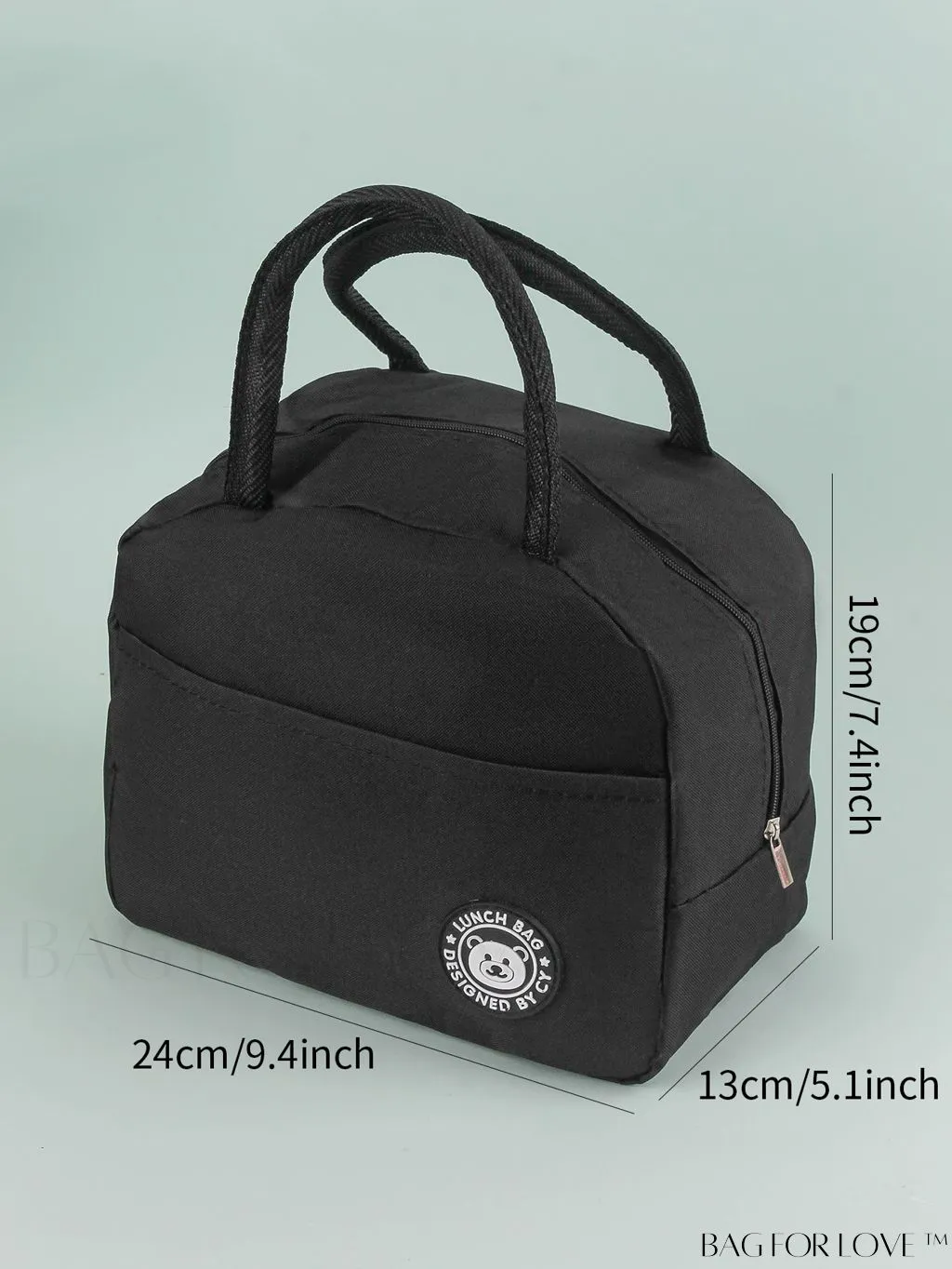 BagForLove - Cartoon Bear Design Lunch Bag: Picnic-Ready, Insulated, and Thermal