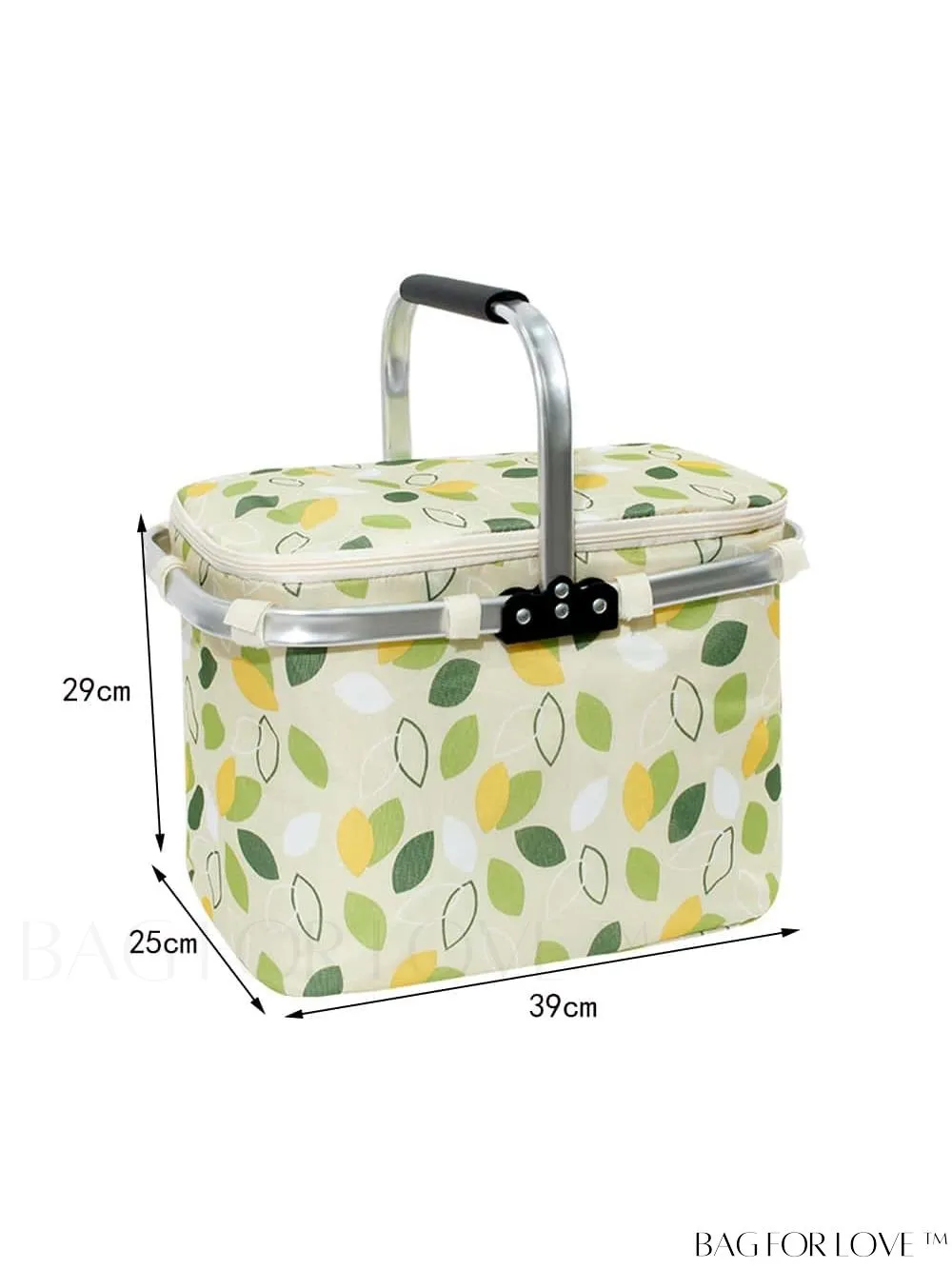 BagForLove - Double-Layer Thermal Picnic Bag: Portable, Insulated Camping Basket with Travel Accessories