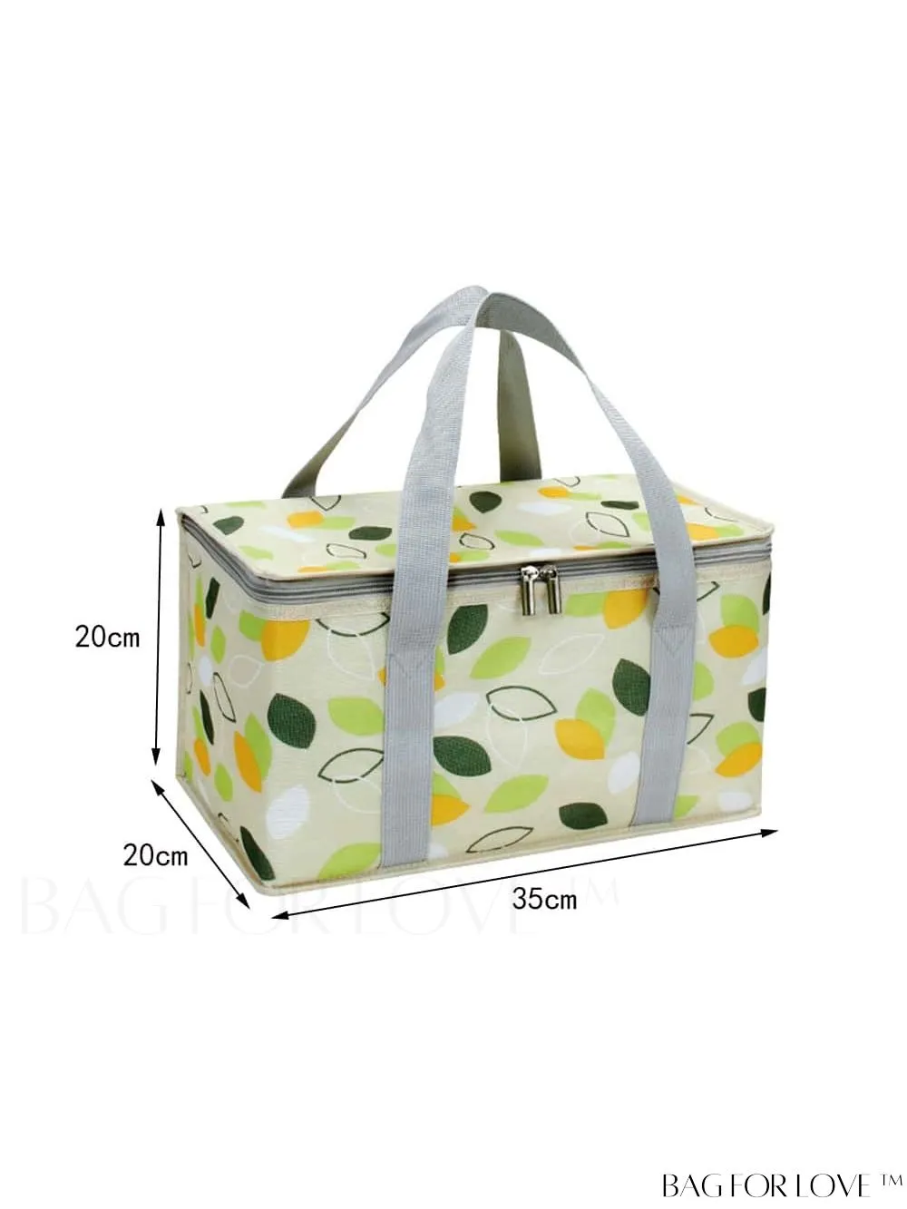 BagForLove - Double-Layer Thermal Picnic Bag: Portable, Insulated Camping Basket with Travel Accessories