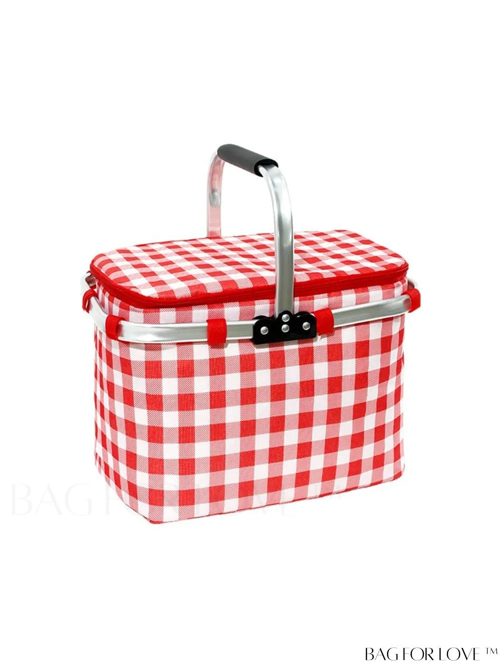 BagForLove - Double-Layer Thermal Picnic Bag: Portable, Insulated Camping Basket with Travel Accessories