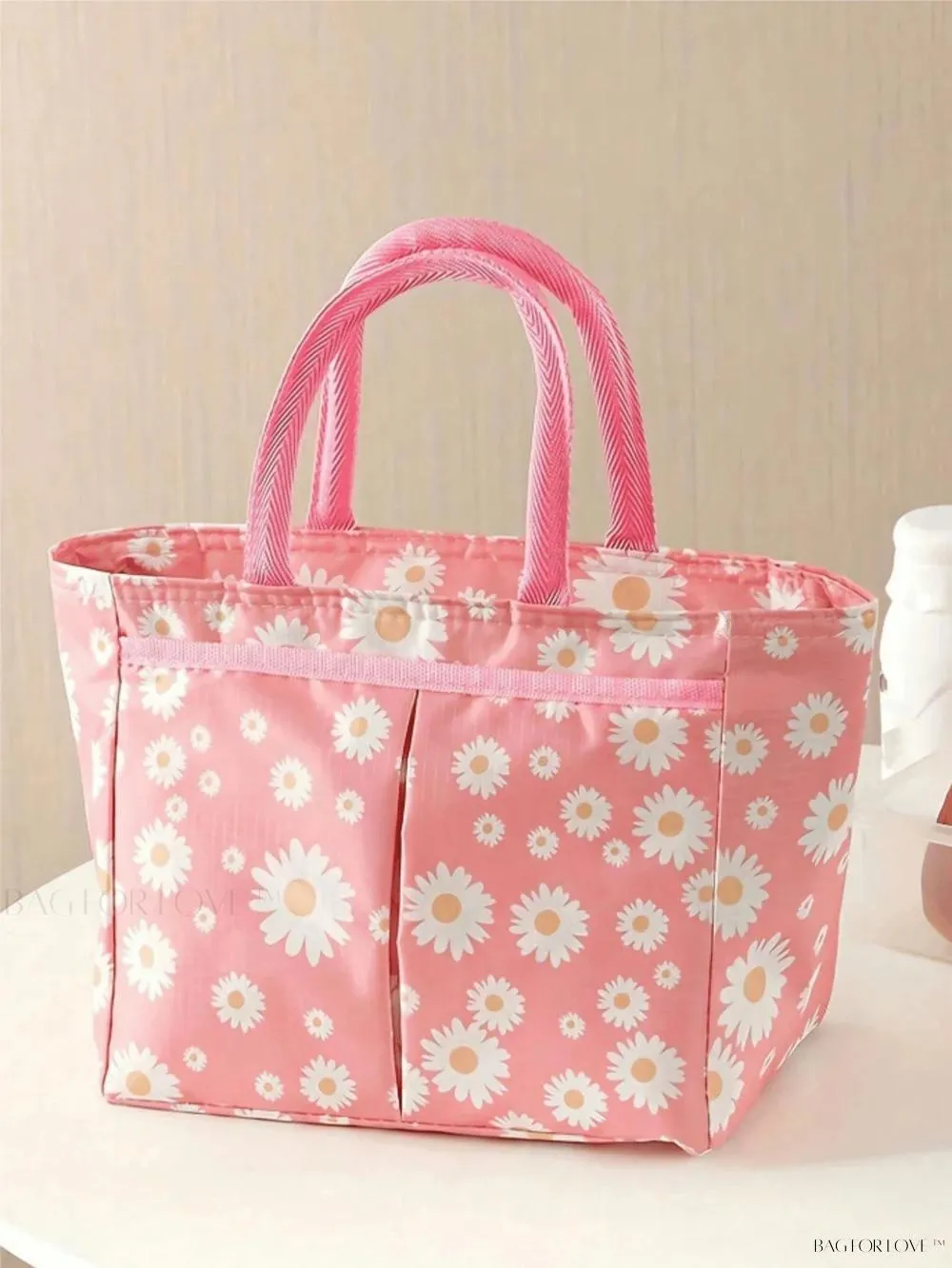 BagForLove - Pink Perfection Insulated Thermal Food Storage Bag for Teachers