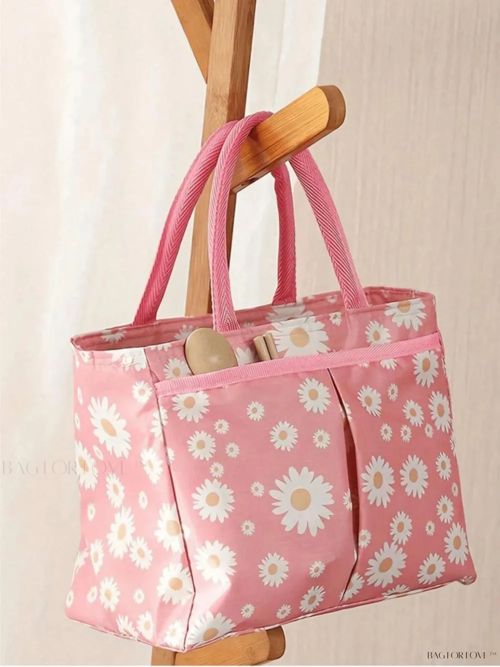 BagForLove - Pink Perfection Insulated Thermal Food Storage Bag for Teachers