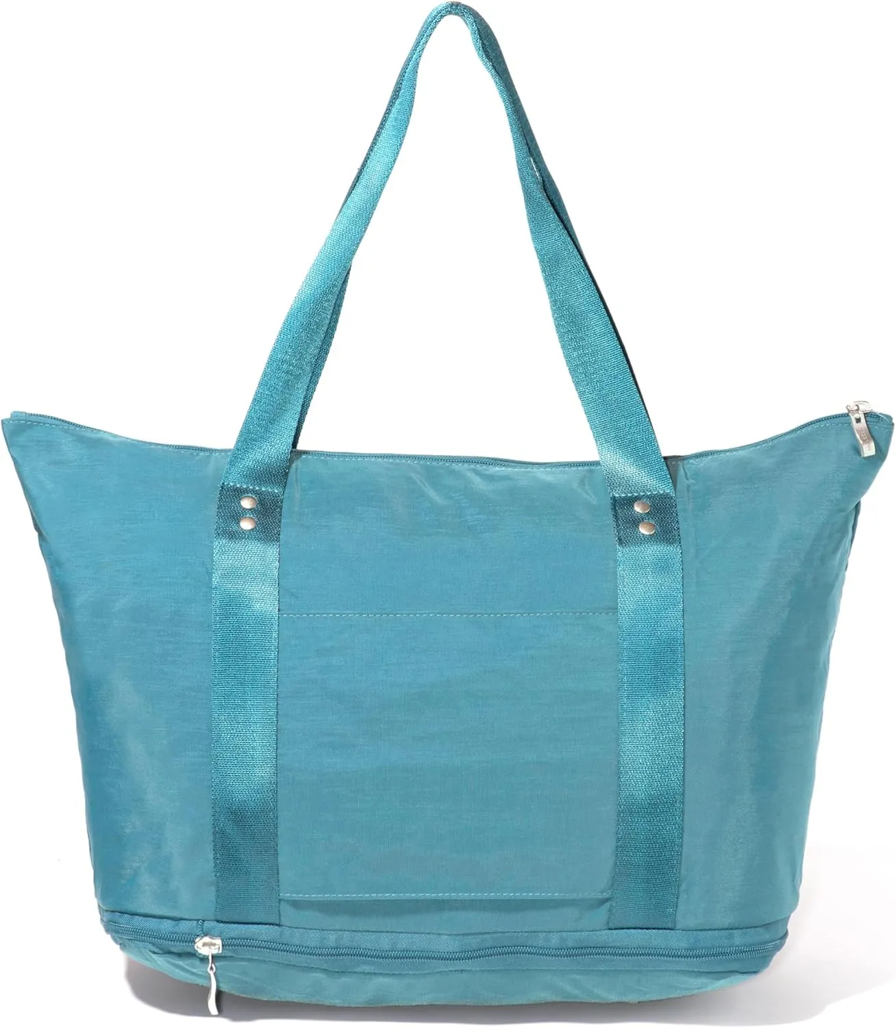 Baggallini Carryall Expandable Lightweight Travel Tote 22" Packable Folding Compact Nylon Washable Weekender w/Luggage Sleeve