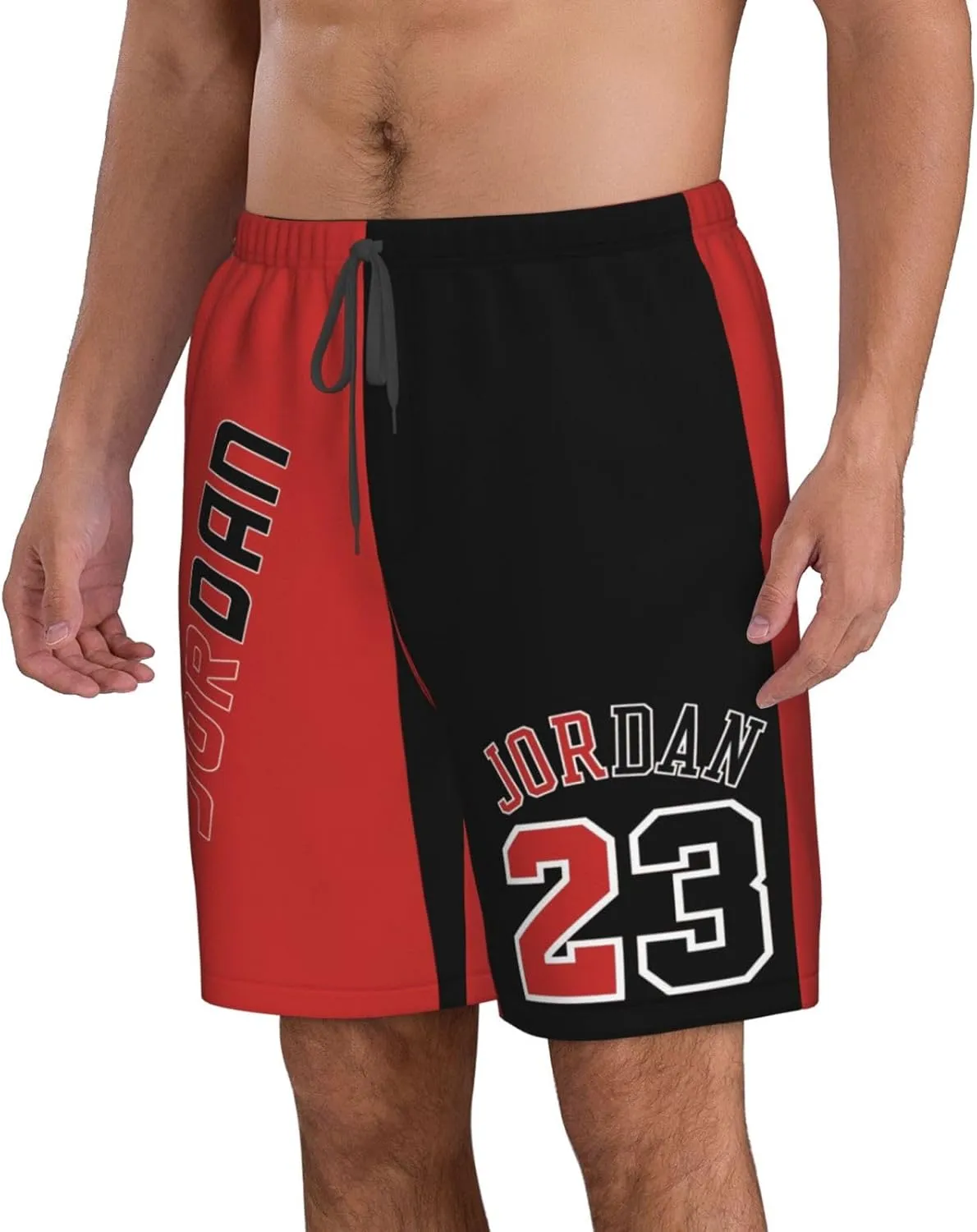 Basketball Fans 23 Jordan Beach Shorts Man's Beach Shorts Quick Dry Summer Outdoor Workout Shorts