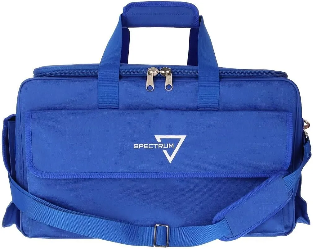 BCW Spectrum Board Game Bag | Durable Duffle for 6-8 Board Games | Expandable Pockets & Storage | Comfortable Removable Shoulder Strap | Easy Top & Side Access