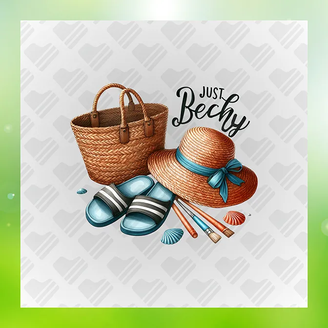 Beach Bum Summer Sticker