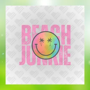 Beach Junkie Sticker