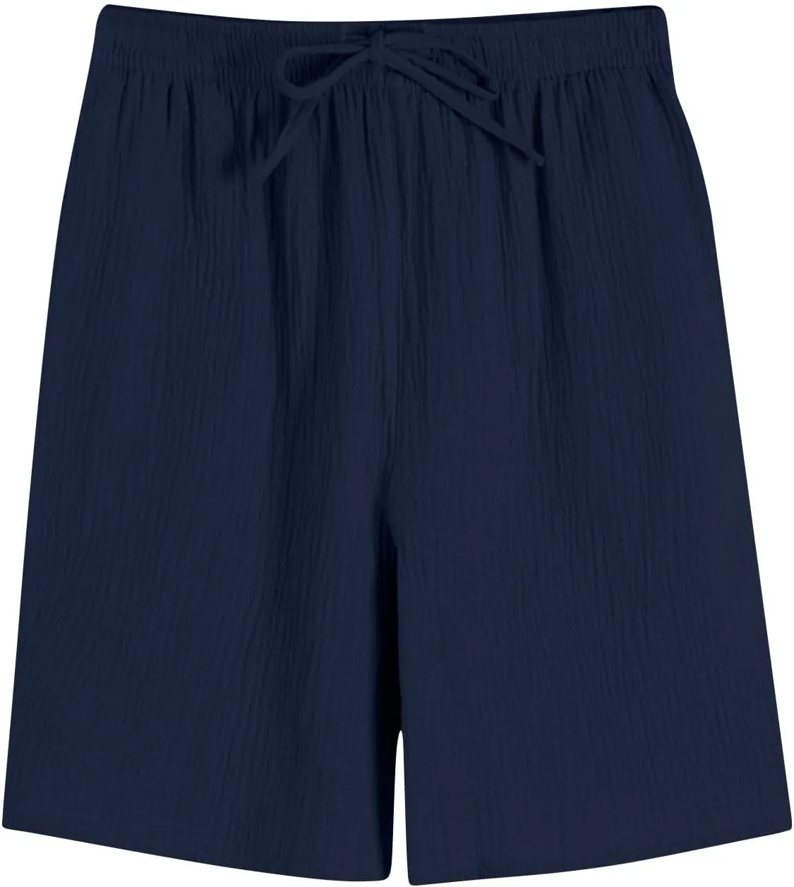 Beach Shorts for Men 5 Inch Textured Elastic Waist Drawstring Workout Running Jogging Active Wear with Pockets 2025