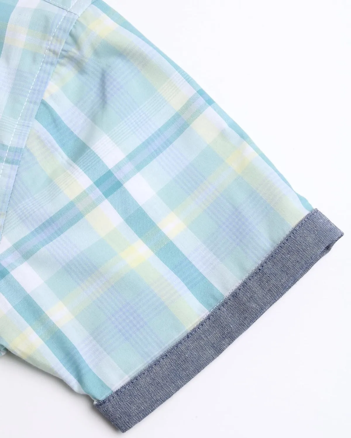 Ben Sherman Boys' Shirt - Short Sleeve Woven Button Down Shirt - Kids' Casual Collared Shirt for Boys (8-18)