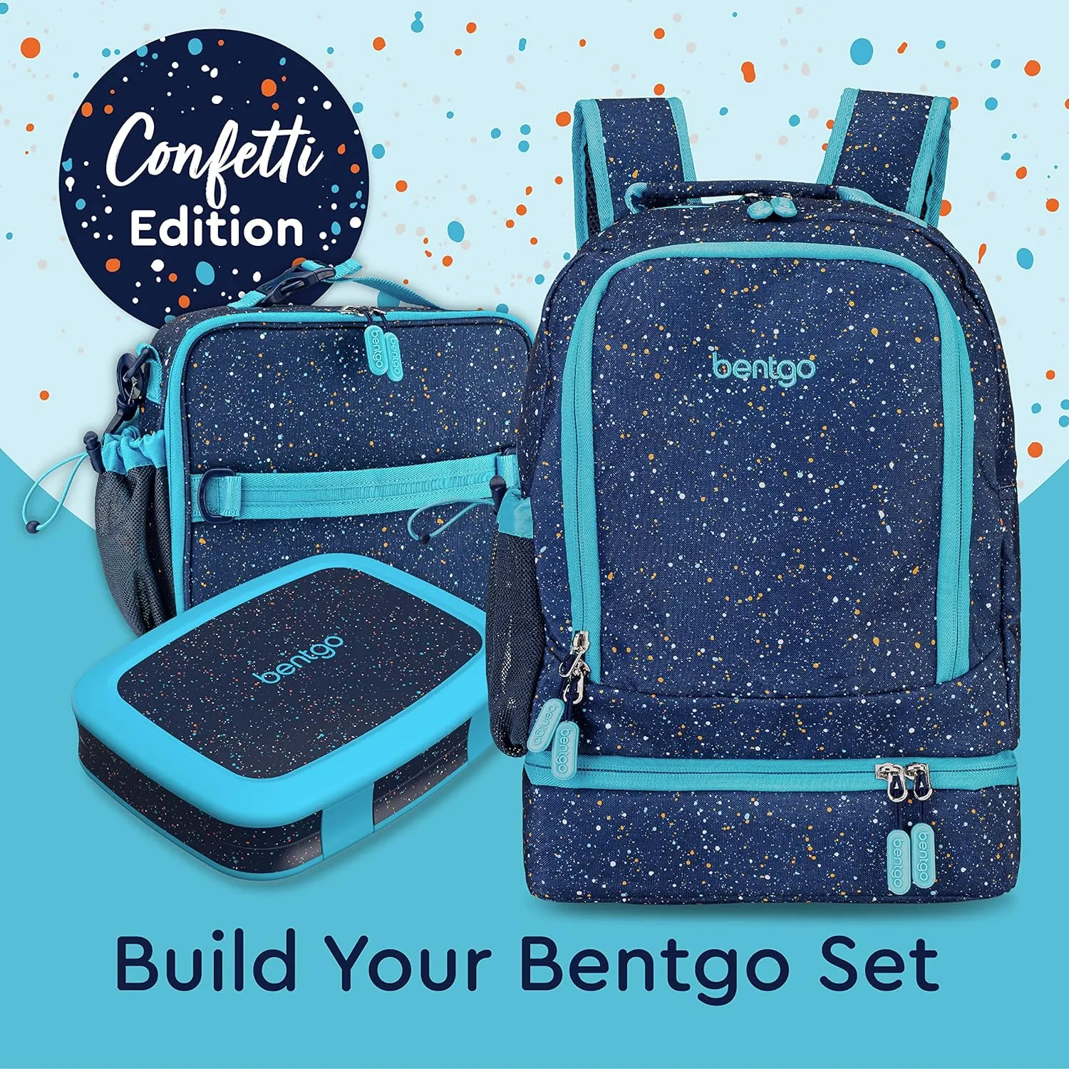Bentgo Kids Prints 2-in-1 Backpack & Insulated Lunch Bag