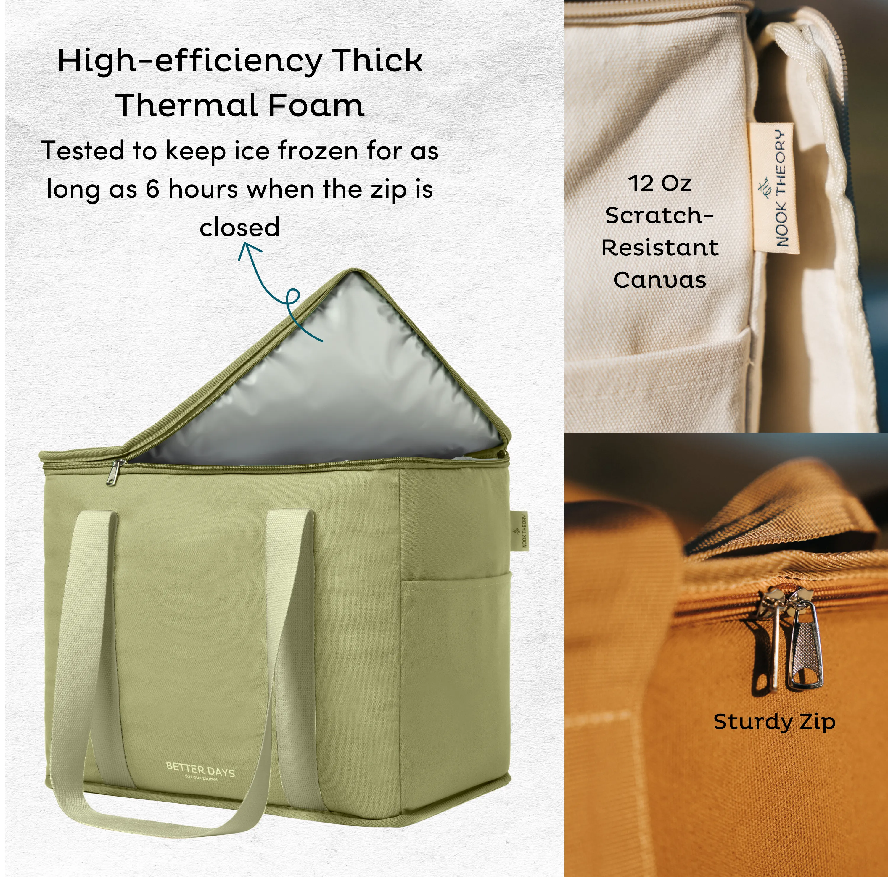 Better Days Insulated Reusable Bag
