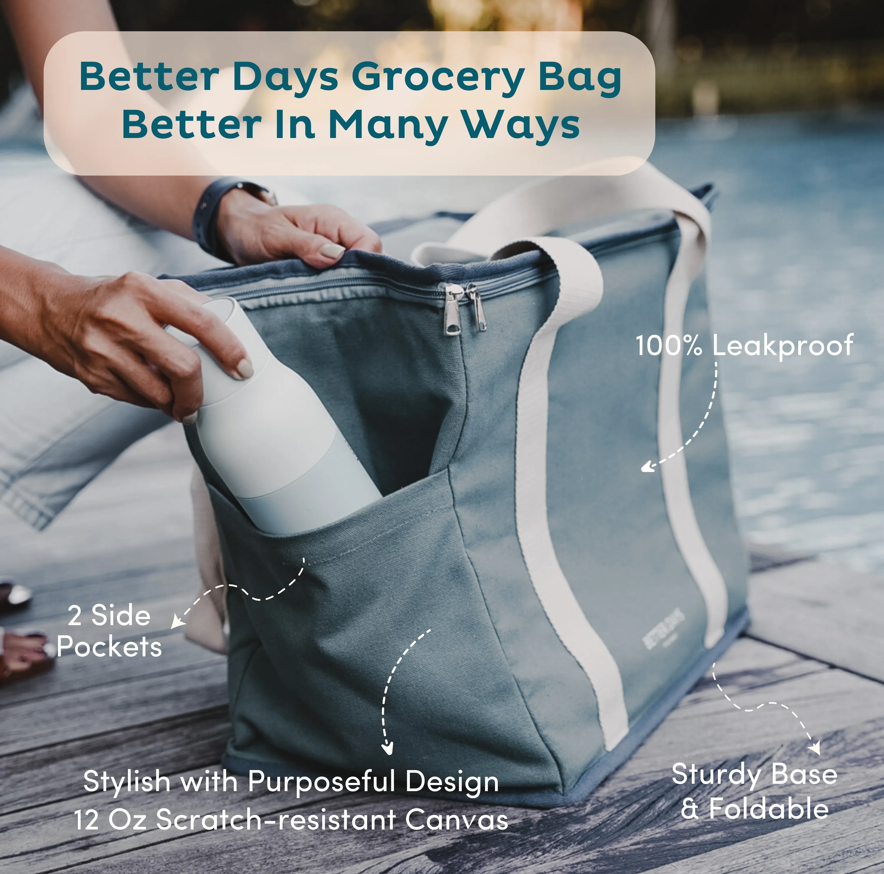 Better Days Insulated Reusable Bag