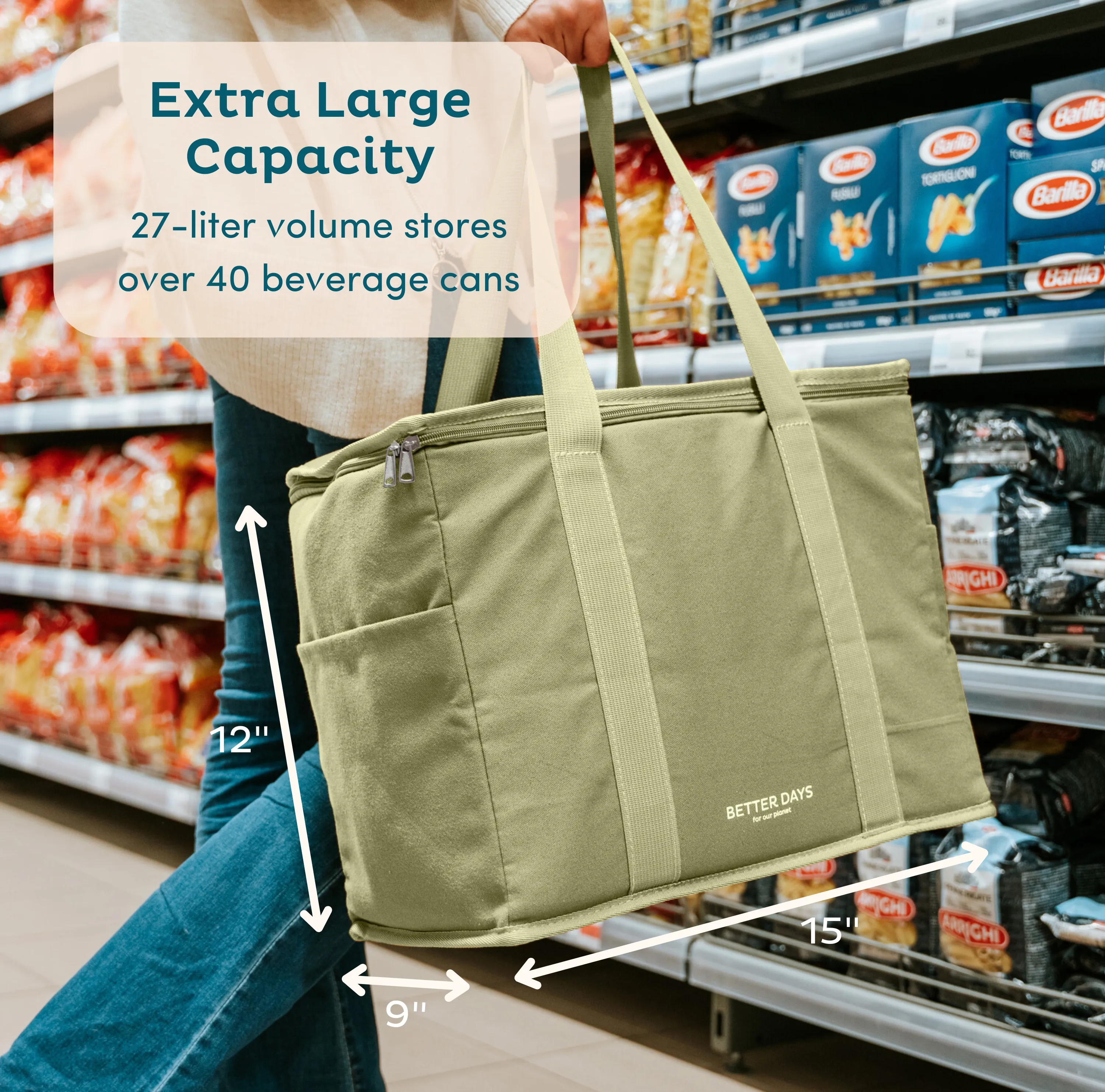 Better Days Insulated Reusable Bag