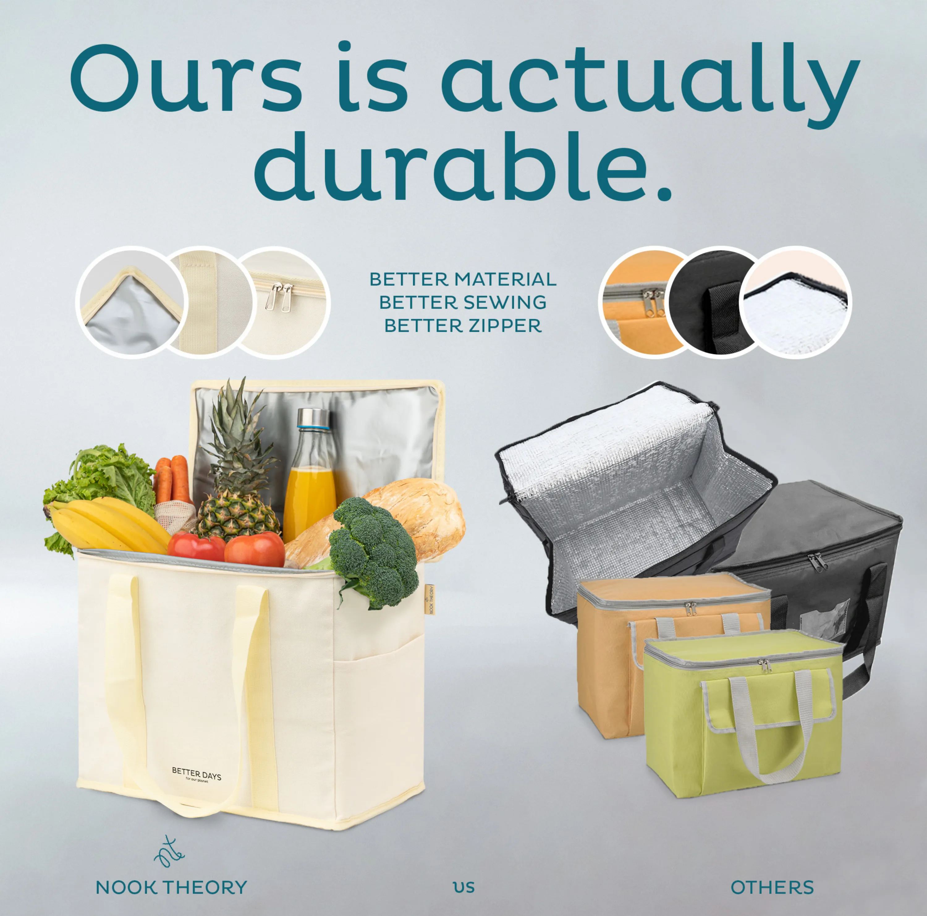 Better Days Insulated Reusable Bag