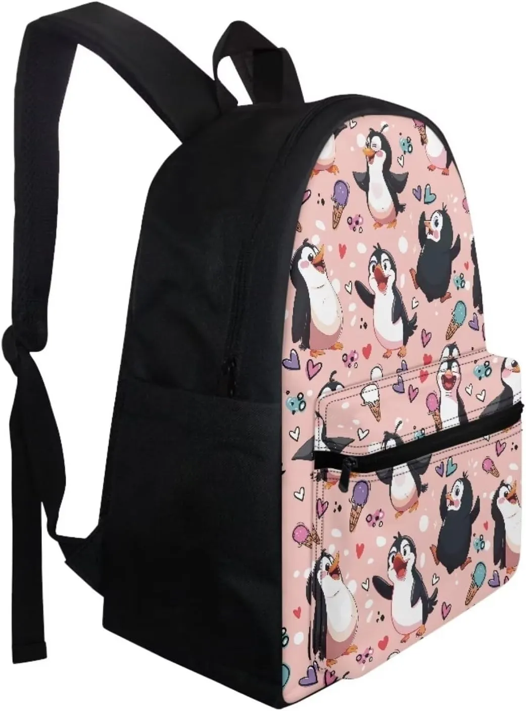 BIGCARJOB Animal Horse School Bags for Kids Toddle Backpack Sunflower Cow Print Large Travel Rucksack for Boys Girls 8-12 Year School Bookbags Portable Laptop Bagpack
