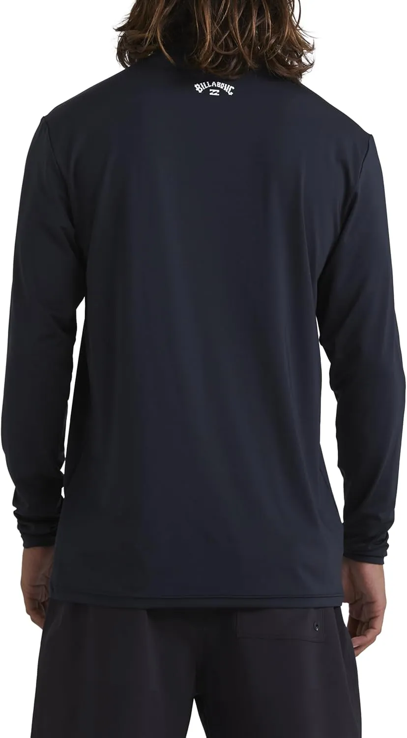 Billabong Men's All Day Wave Loose Fit Long Sleeve Rashguard 50  Uv Protection