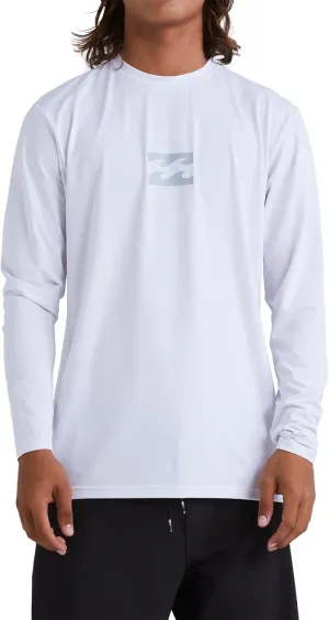 Billabong Men's All Day Wave Loose Fit Long Sleeve Rashguard 50  Uv Protection