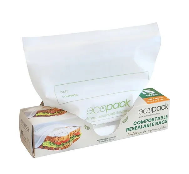 Biodegradable Resealable Sandwich Bags