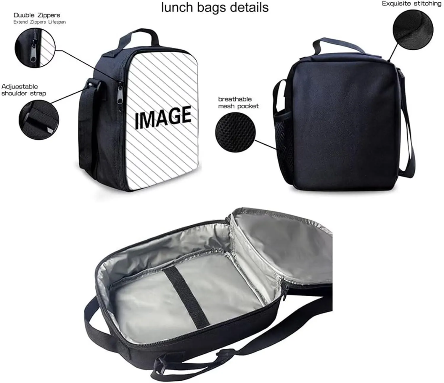 Black African Boy Backpack with Lunch Box Set for Kids Basketball School Bag for 2Nd/3Rd/4Th/5Th Grade African American Bookbag Elementary/Primary Back Pack Bookbags Pencil Case Lunchbag
