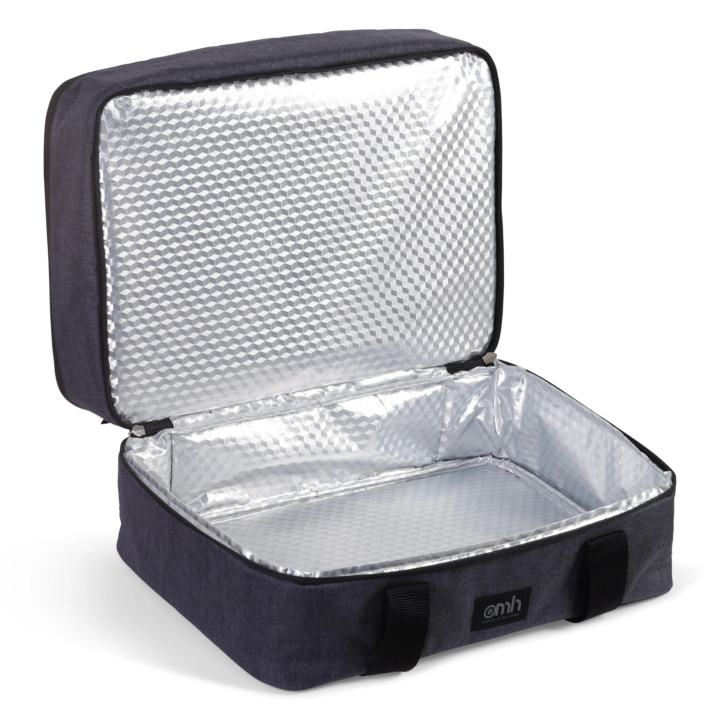 Black Double Decker Insulated Casserole Carrying Case