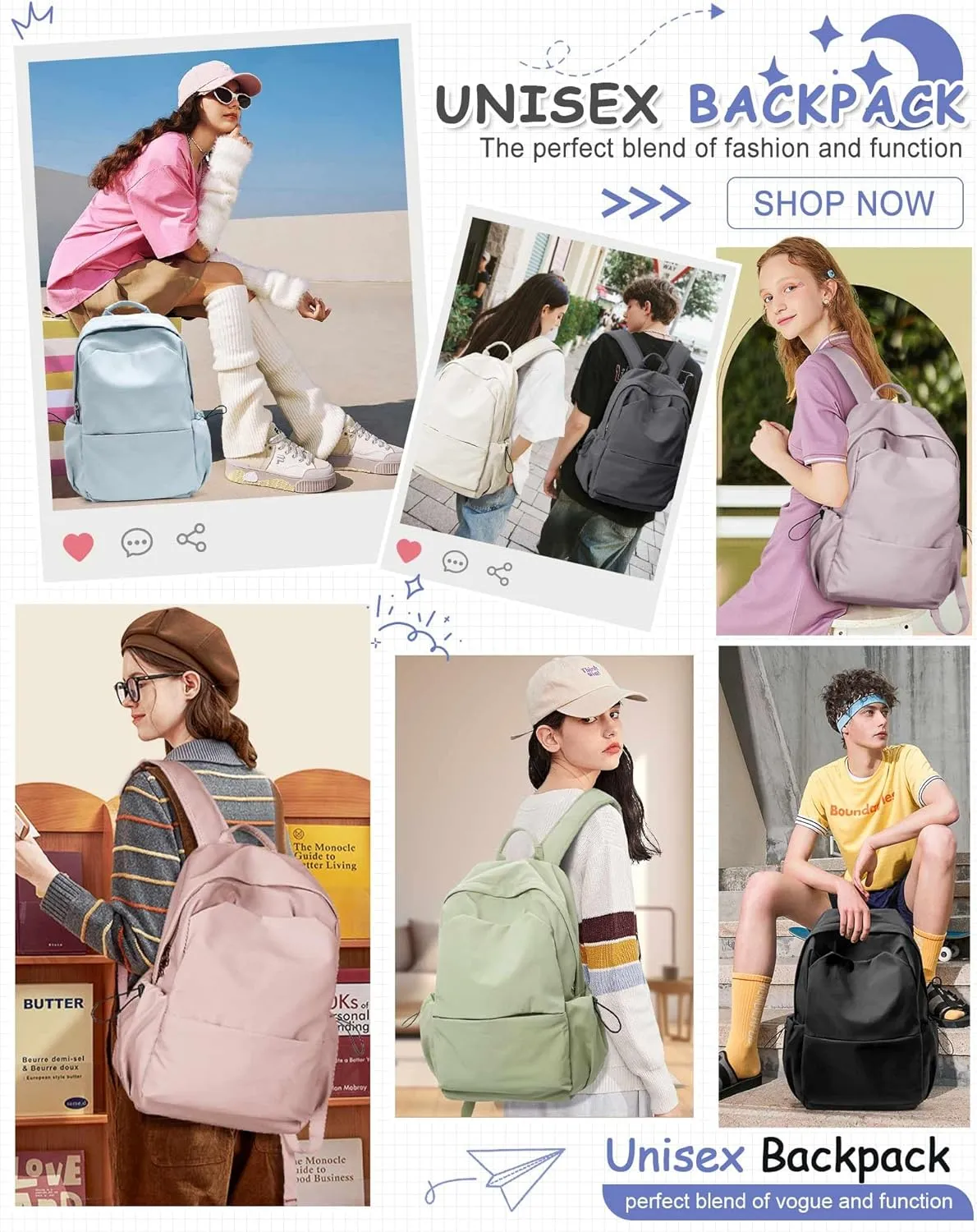 Black School Backpack Large Middle High School Book Bag for Boys Girls Elementary School Bag Back to School Bag for Teens 18" Mochila Escolar para Niños Adolescentes Gifts