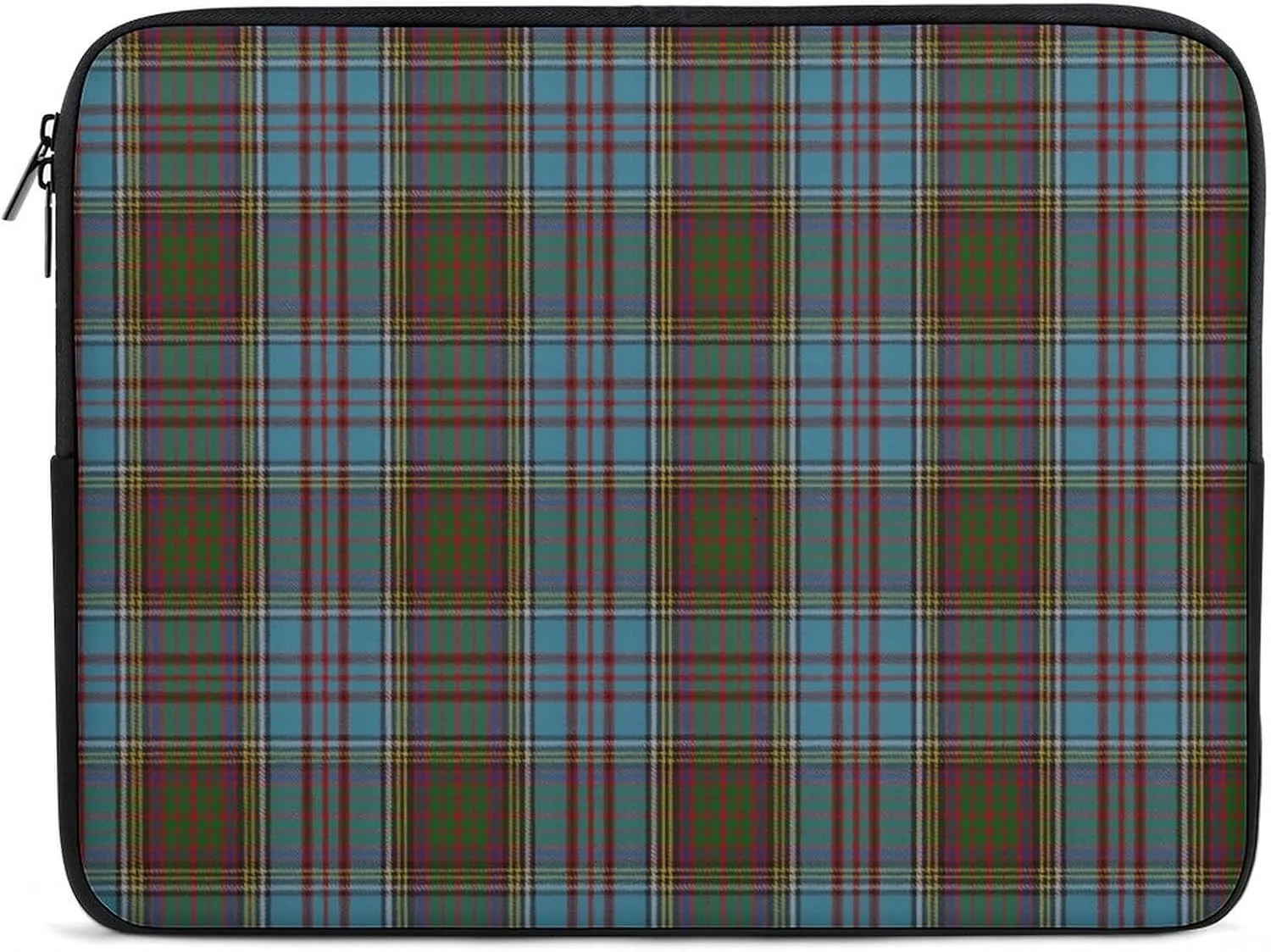 Black Watch Tartan Pattern All Print Hands Free Withdrawal Laptop Bag Unisex