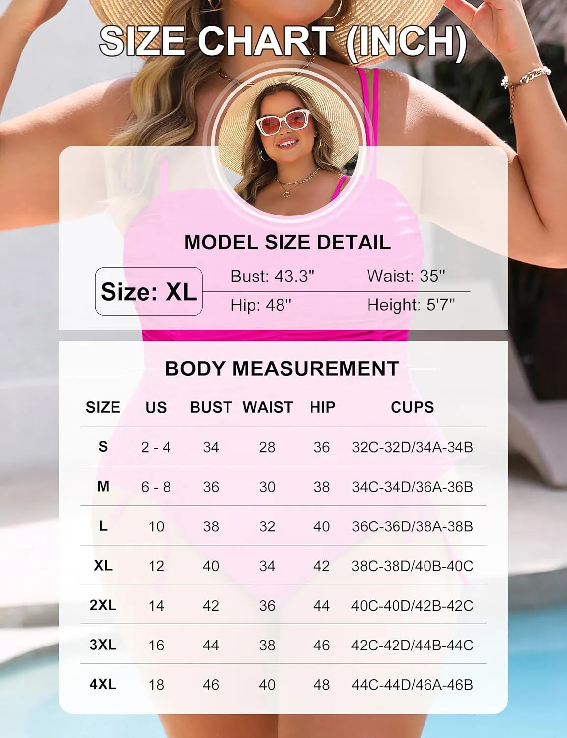 Blooming Jelly Women Plus Size One Piece Swimsuit Tummy Control Bathing Suit Ruched Drawstring Swim Suit Modest Swimwear