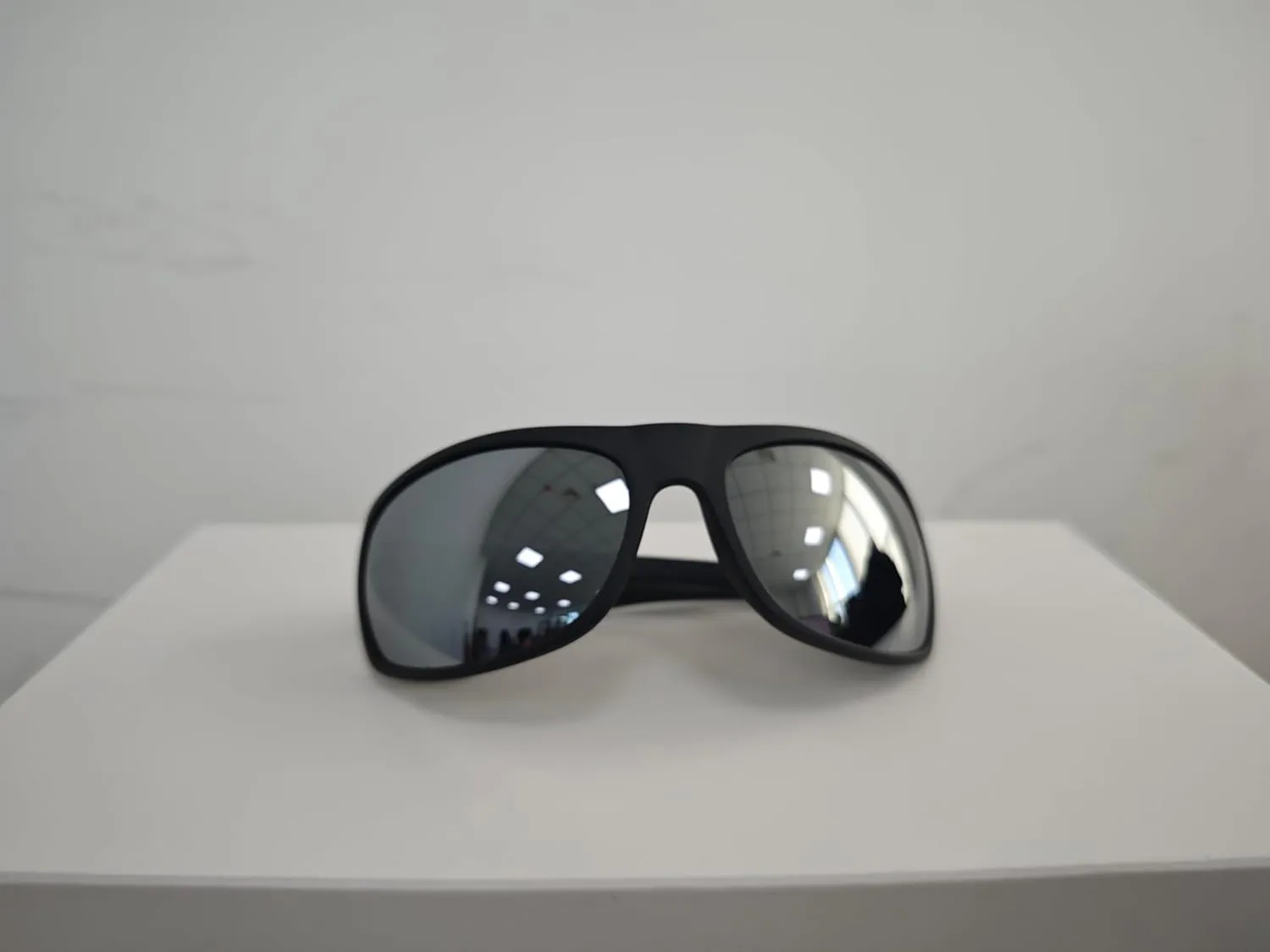 Bloomoak Super Dark Lens Black Polarized Sunglasses | Wrap Around Sport Sunglasses Unisex | UV400 | CAT 4 | For Photophobia