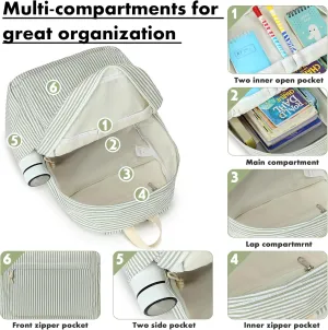Bluboon School Backpack Teens Girls Boys Kids School Book Bags with Lunch Box Pencil Bag