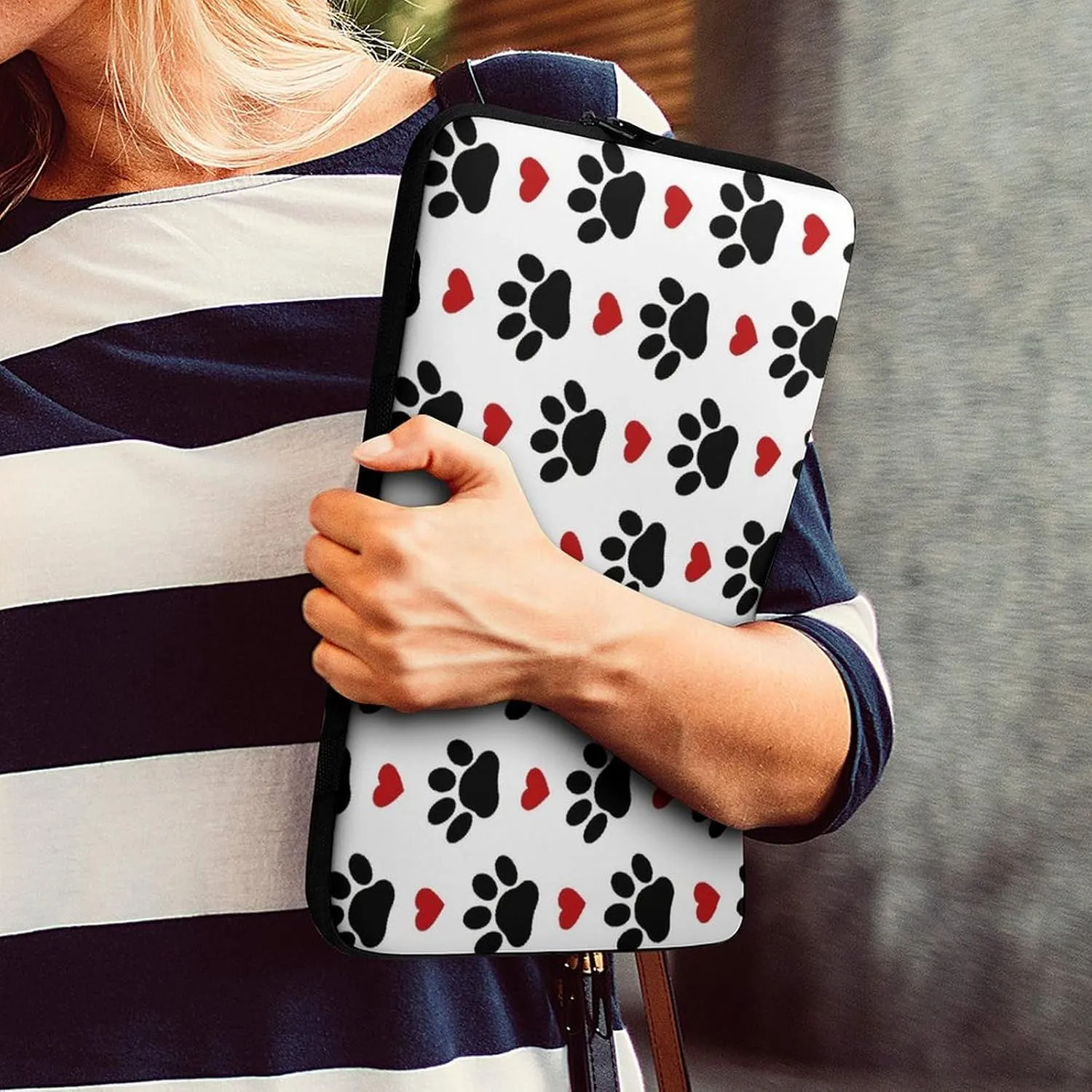 Blue Quaker Parrots All Print Hands Free Withdrawal Laptop Bag Unisex