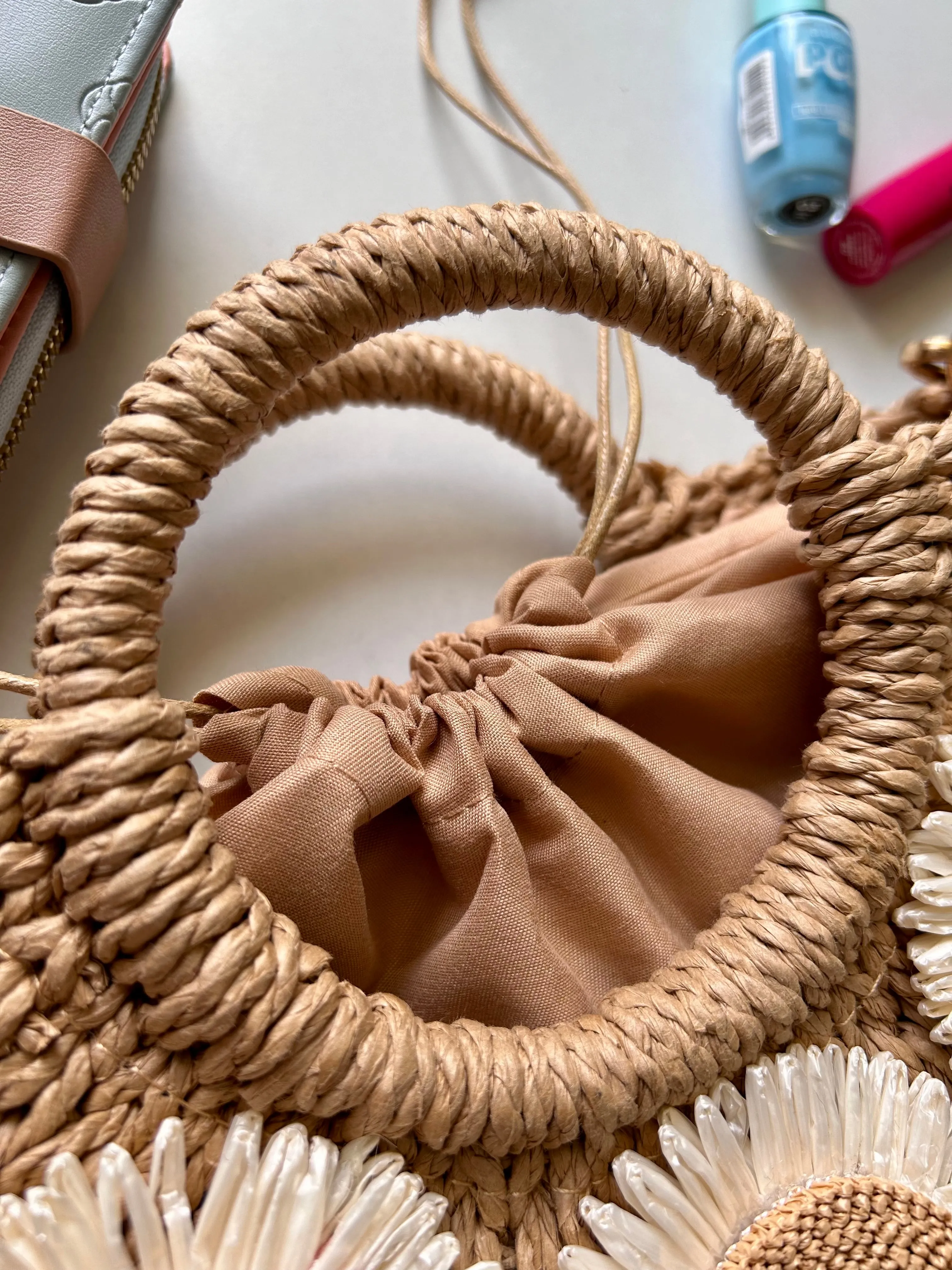 Bohemian Woven Detachable Shoulder Strap Summer Beach Bag