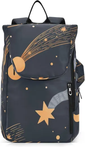 Bolaz Badminton/Tennis Racket Kit Bag,Magical Comet Star,Collapsible Gym Bags-Upto 3 Rackets,Gear Bag for Outdoor/Travel/Sports-