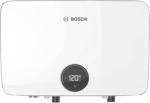 Bosch Thermotechnology Tronic 6100 Electric Tankless Water Heater, 18 kW, White