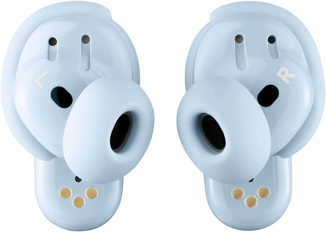 Bose QuietComfort Ultra Wireless Noise Cancelling Earbuds - Moonstone Blue