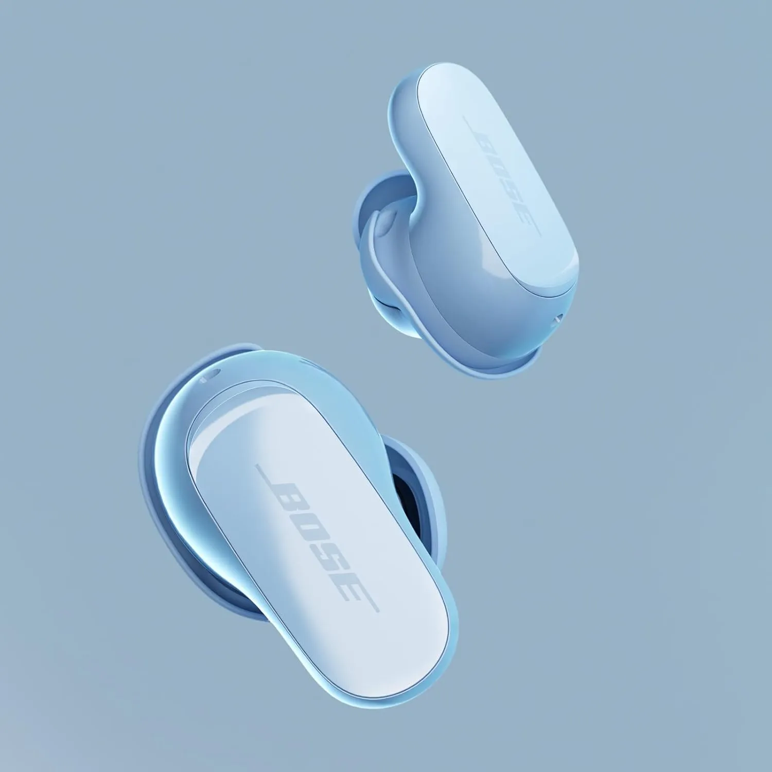 Bose QuietComfort Ultra Wireless Noise Cancelling Earbuds - Moonstone Blue